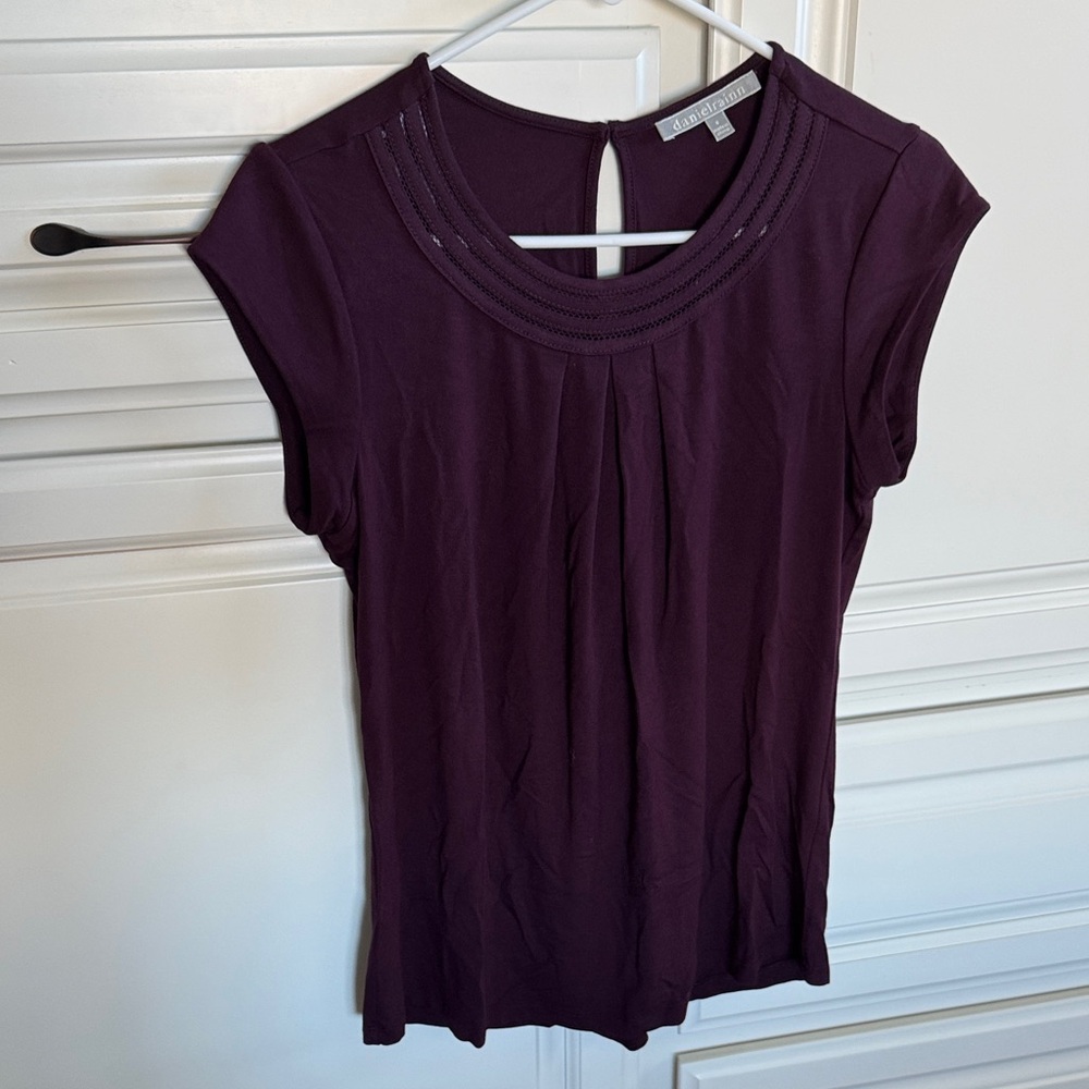 Daniel Rainn Deep Purple Top